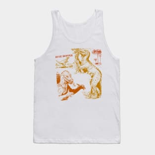 Huge Hopper Iguanodon in fall colors Tank Top